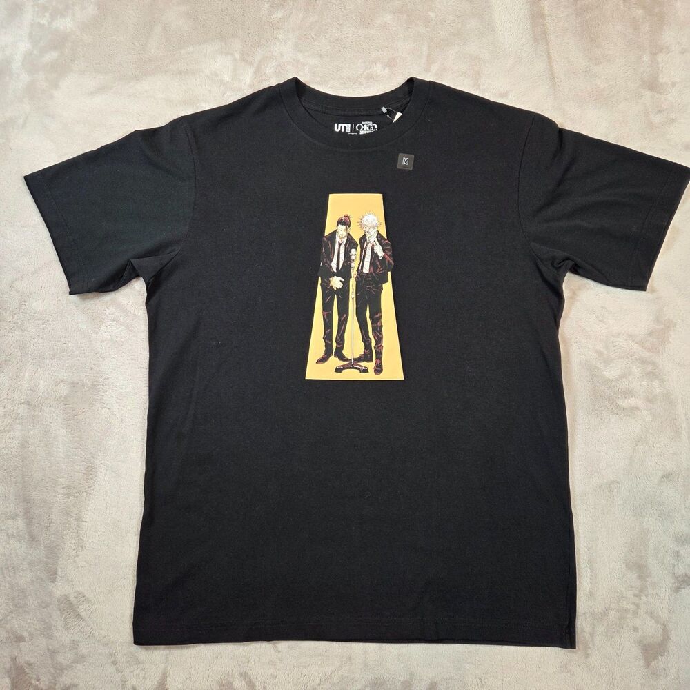 Uniqlo UT Jujutsu Kaisen Gojo Geto Manga Shueisha 100th T Shirt M NWT